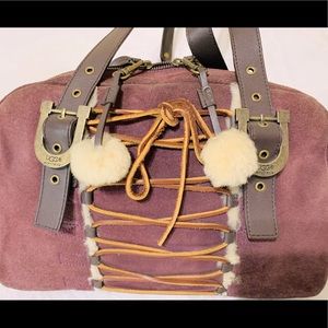 Ugg Suede Shoulder Bag